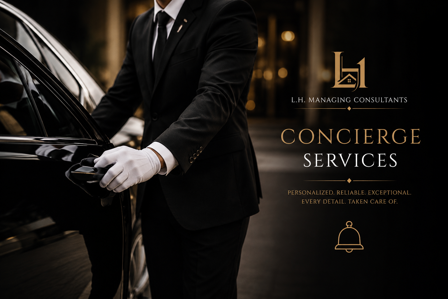 Luxury concierge service image for L.H. Managing Consultants