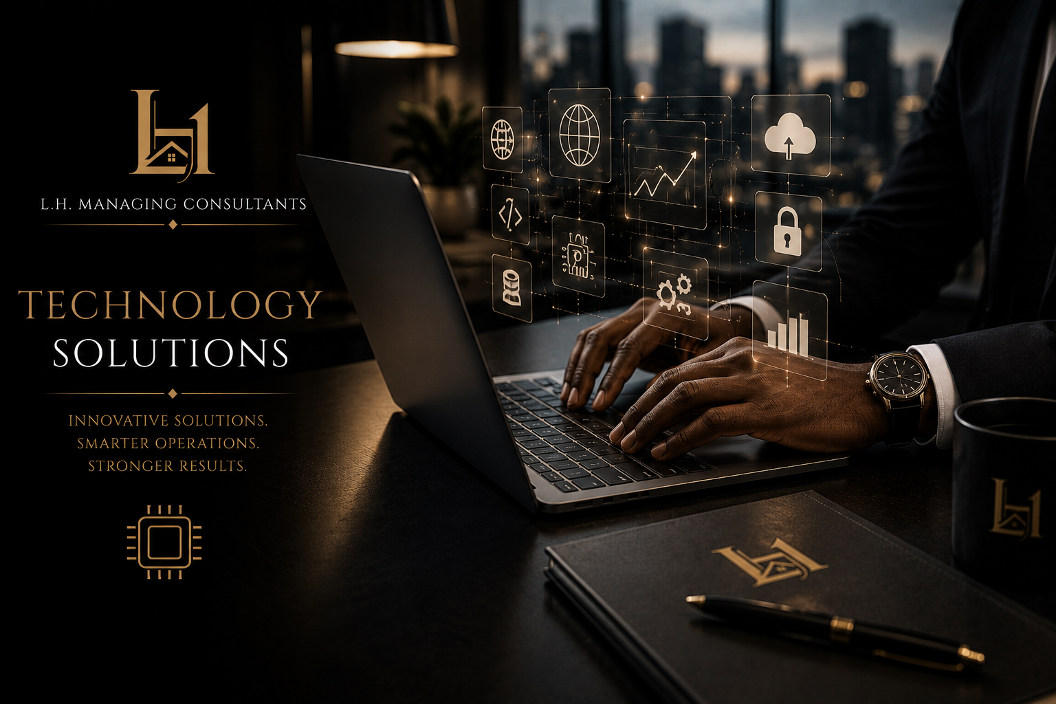 Technology solutions consulting image for L.H. Managing Consultants